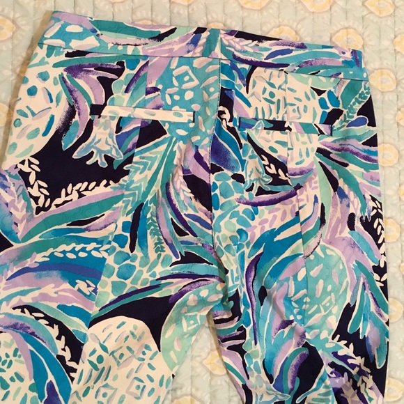 Lilly Pulitzer colorful long leg pants - Picture 8 of 9